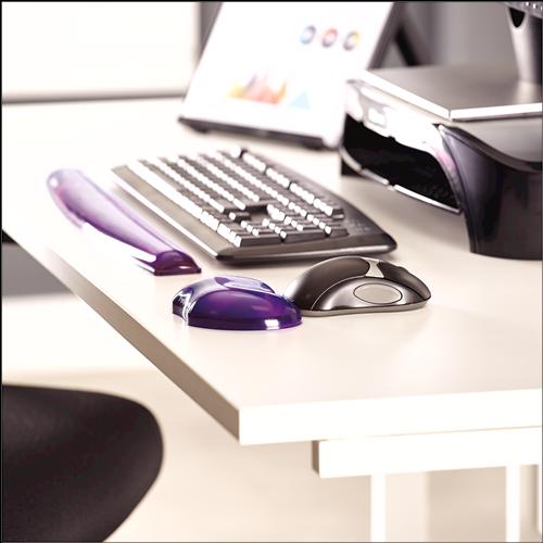 Actual product image Fellowes Crystals Gel Flex