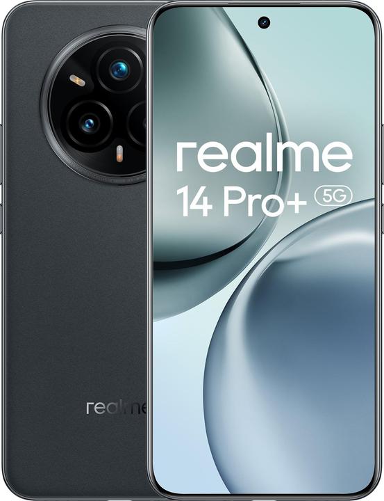 Actual product image realme 14 Pro+ (512 GB, Suede Grey, 6.83", Dual SIM, 50 Mpx, 5G)