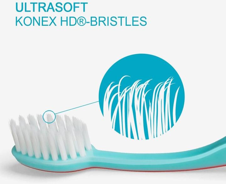 Produktbild Edel + White Duo Flosserbrush Ultrasoft Zahnbürste (Extra weich, 2 x)
