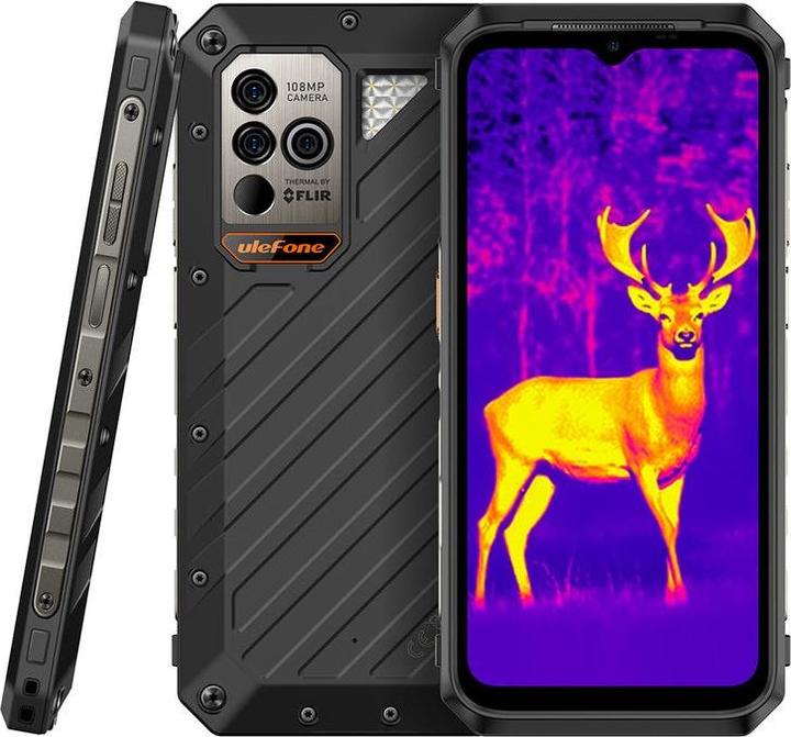 Produktbild Ulefone Power Armor 18T Ultra (512 GB, Schwarz, 6.57", Dual SIM, 108 Mpx, 5G)