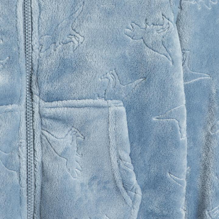Produktbild La Redoute Collections Fleece-Overall mit Kapuze und Dino-Print (94)