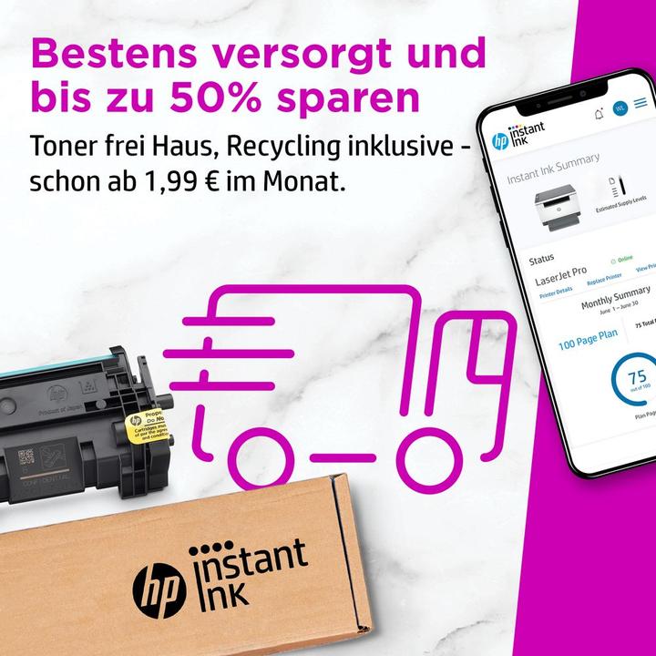 Actual product image HP LaserJet M140we (Laser, Black and white)