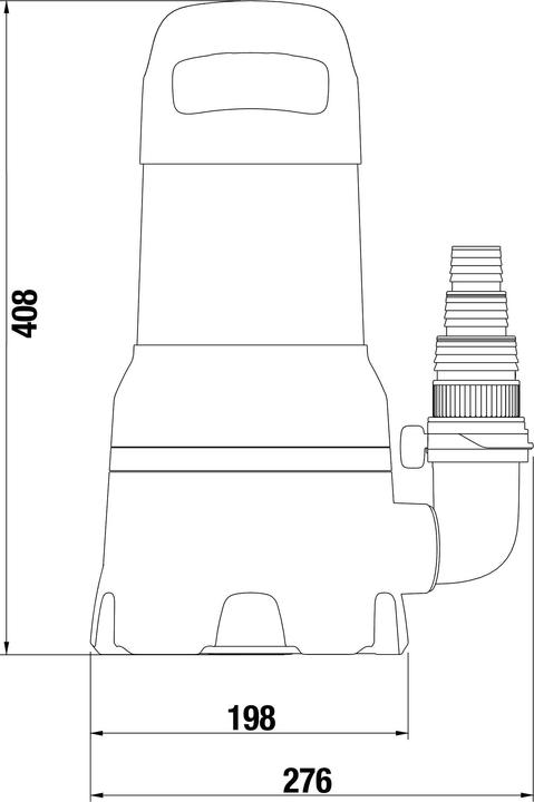 Immagine prodotto Gardena Pompa sommergibile per acque reflue 25000 (Pompa per acque cariche)