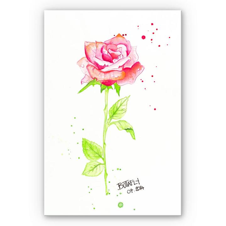 Immagine prodotto Trenddeko Buttafly - Rosa (30 x 45 cm)