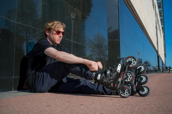 Produktbild Powerslide Imperial 110 Black Crimson (35)