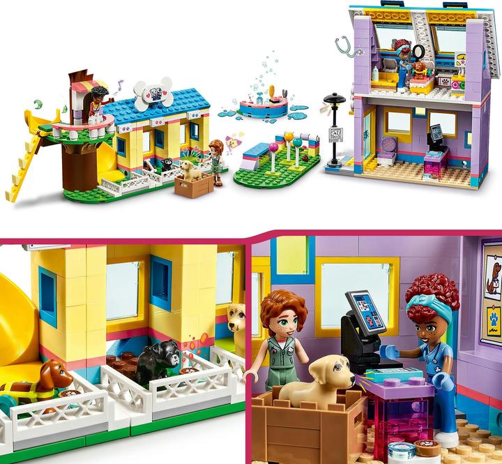 Immagine prodotto LEGO 41727 Centro di soccorso per cani (41727, LEGO Friends)