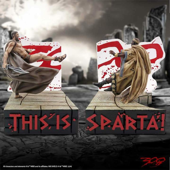 Produktbild Nemesis Now 300 Buchstützen This Is Sparta (18 x 29 cm)