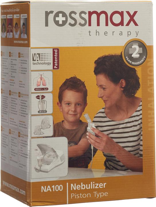 Rossmax Inhalation device incl. nebulizer set for adults and children NA100