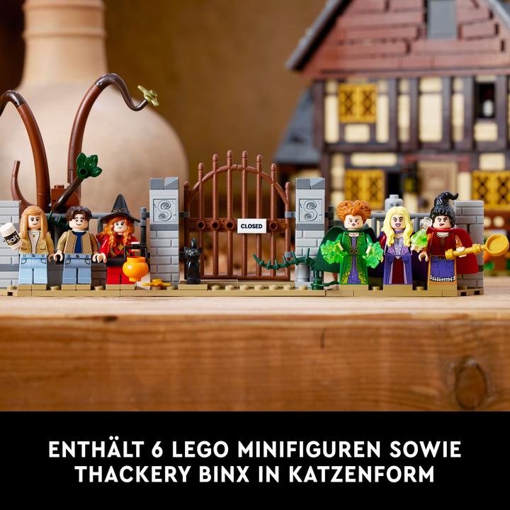 Image du produit LEGO Disney Hocus Pocus: The Sanderson Sisters' Cottage (21341, LEGO Ideas, LEGO difficiles à trouver)