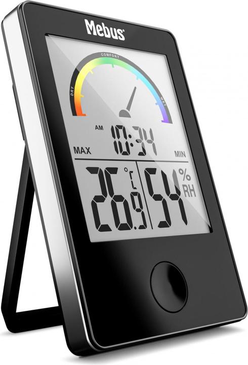 Actual product image Mebus 40929 Thermo-Hygrometer black