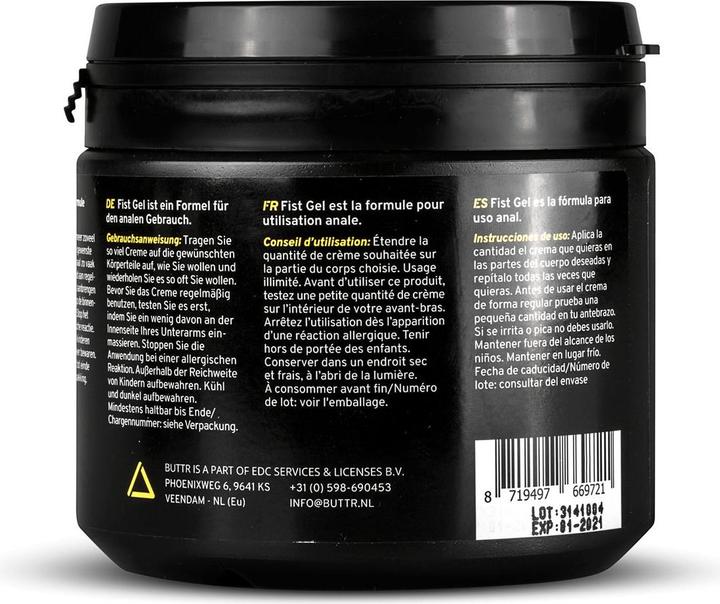 Produktbild Buttr Fisting Gel (500 ml)