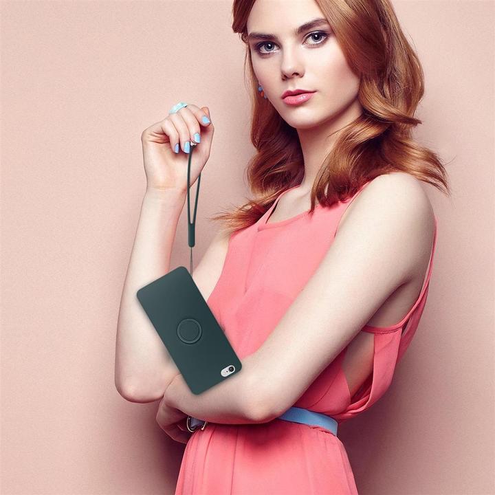 Productafbeelding Cadorabo TPU Vloeibare Ring Silicone Hoesje (Apple iPhone 6)