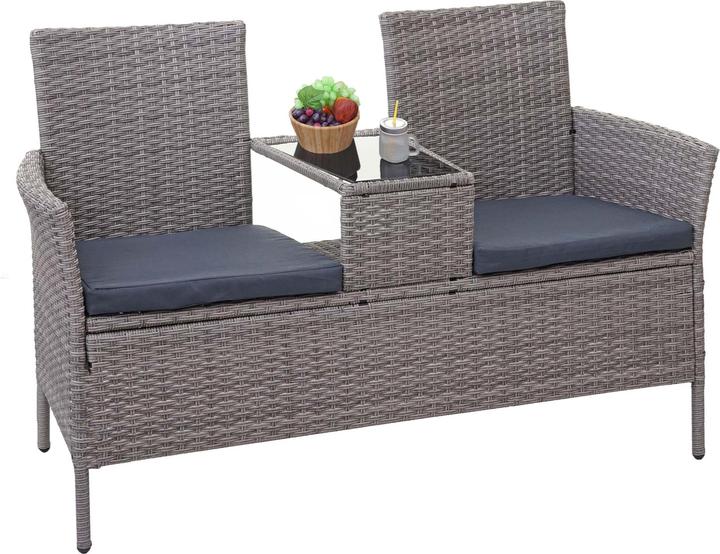 Immagine prodotto Outsunny Panchina da giardino con tavolo