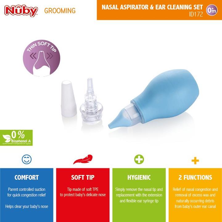 Productafbeelding Nuby Neus- en oorreiniger