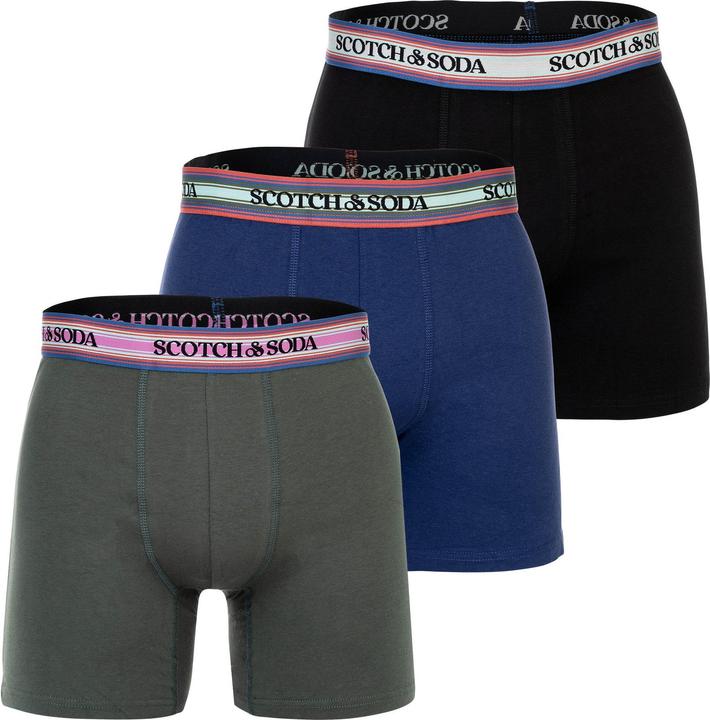 Immagine prodotto Scotch & Soda Solid Cotton Stretch (M, confezione da 3)