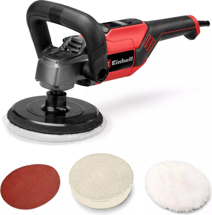 Einhell Einh Accu Polijst/Schuurmachine 150mm (2093250) (Eccentric polisher, 1100 W)