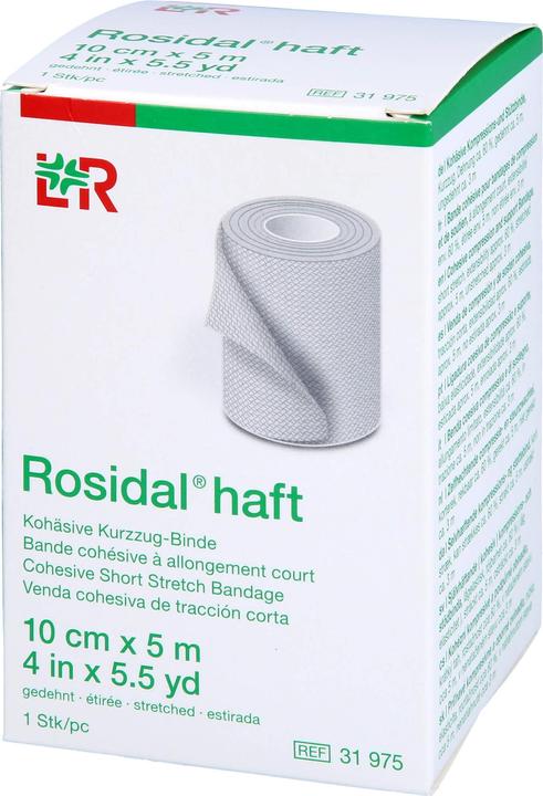 Actual product image Lohmann & Rauscher haft kohäsive Kurzzugbinde 10cmx5m