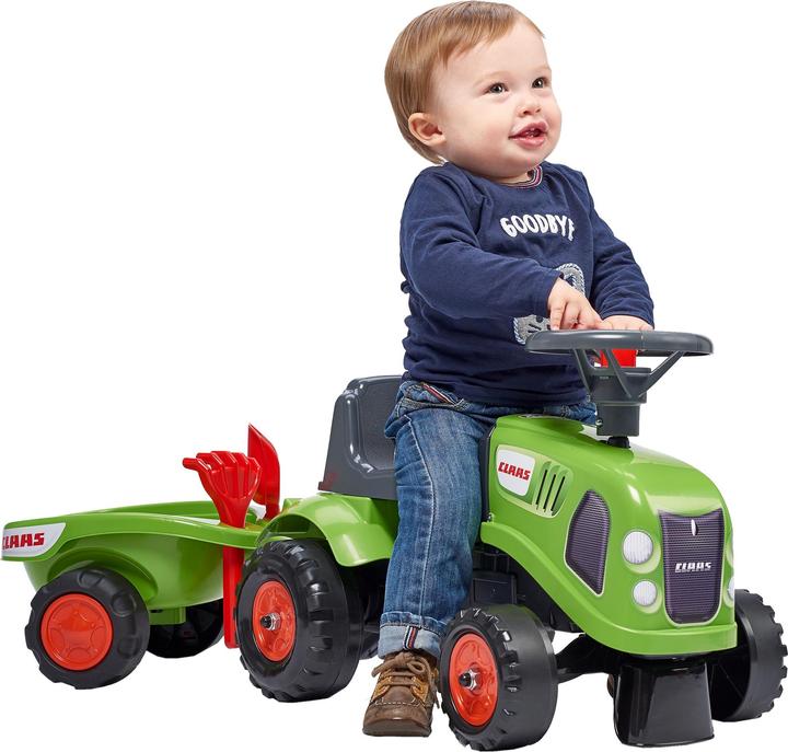 Produktbild Falk Toys Rutschfahrzeug mit Anhänger Claas