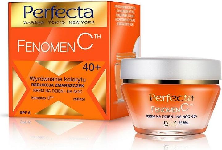 Produktbild Perfecta face cream Fenomen C 40+ Color alignment - Wrinkle reduction 50ml (50 ml)