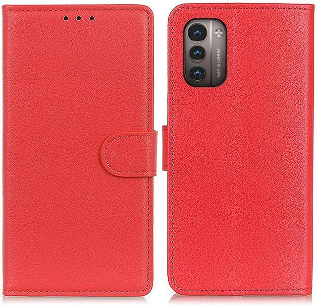Actual product image MU Classic Litchi Leather Bookcover Series (Nokia G21, Nokia G11)