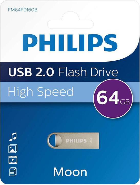 Actual product image Philips Moon Edition 2.0 (64 GB, USB-A, USB 2.0)
