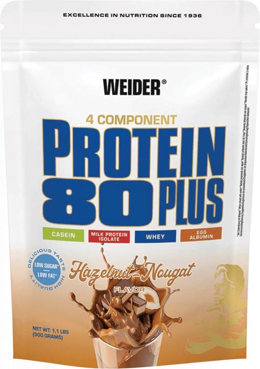 Actual product image Weider Protein 80 Plus (Hazelnut, 1 pcs., 500 g)