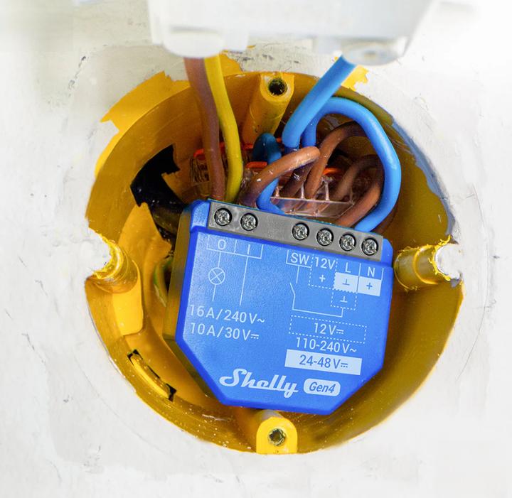 Produktbild Shelly 1 Gen4 (Schaltaktor)
