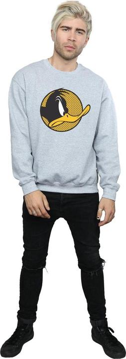 Produktbild Looney Tunes Daffy Duck Dotted Profile Sweatshirt (S)