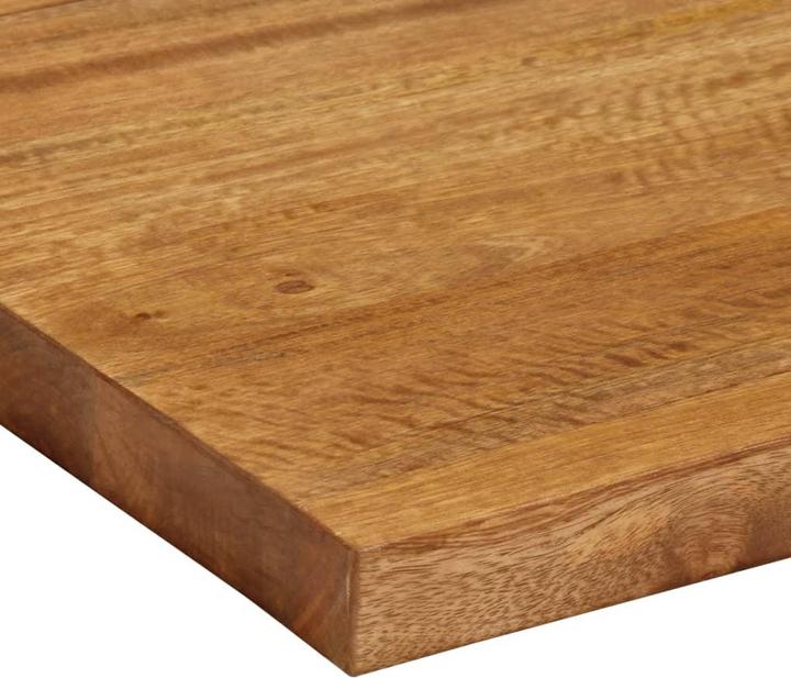 Actual product image VidaXL Table top wooden table top replacement table top rectangular solid wood mango