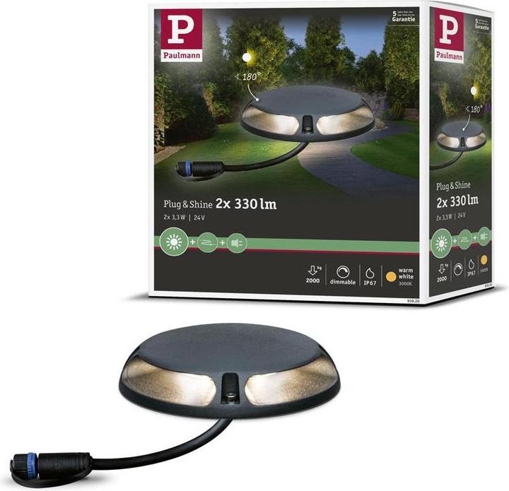 Actual product image Paulmann Plug & Shine (350 lm, IP67)