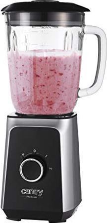 Produktbild Camry Mixer CR 4077 Tabletop, 500 W, Jar material Glass, Jar capacity 1.5 L, Ice crushing, Black / Stainle (EU-Stecker, 500 W)