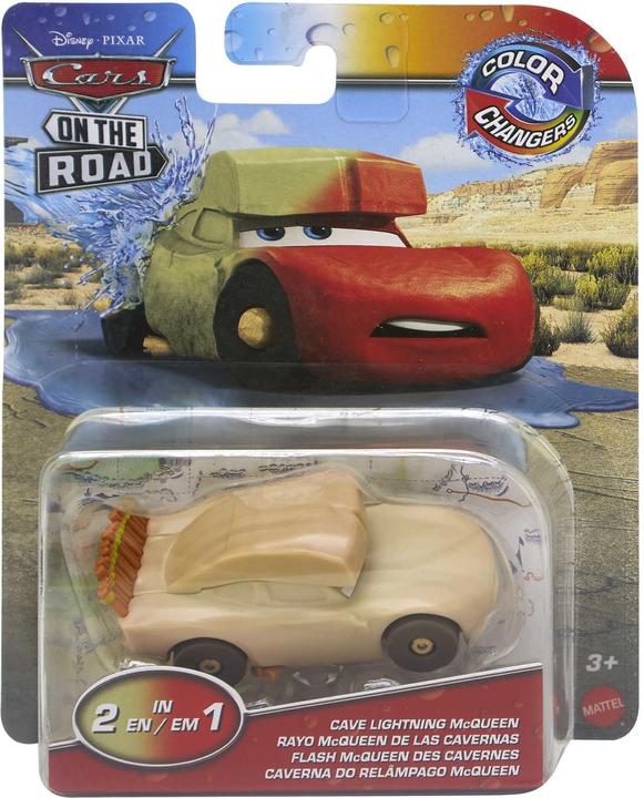Actual product image Mattel Color Changers Cave Lightning McQueen