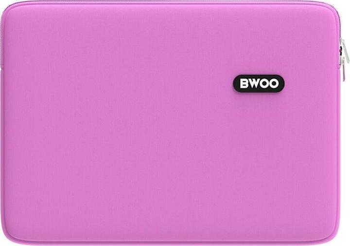 Actual product image Bwoo laptop bag size 15"- pink (15")