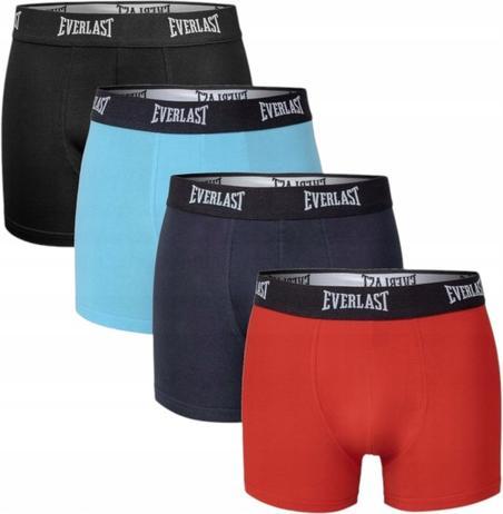 Everlast Herren-Boxershorts, 4er-Pack, mehrfarbig (XXL, 4er Pack)