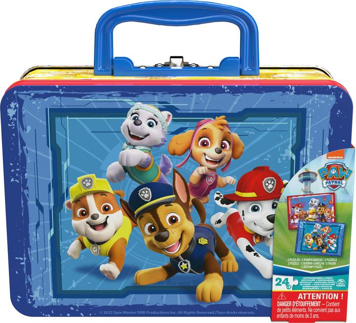 Image du produit Spin Master Paw Patrol - Puzzle In Case (2X24 Stu) (24 pièces)