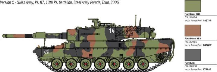 Actual product image Italeri Leopard 2A4