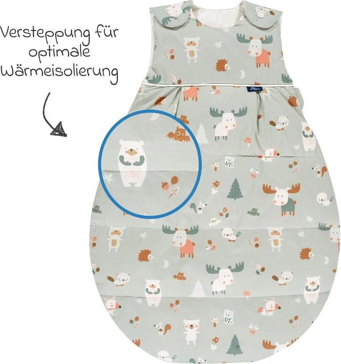 Produktbild Alvi Schlafsäcke Daunen-Schlafsack - Baby Forest - Gr. 90 (90 cm)