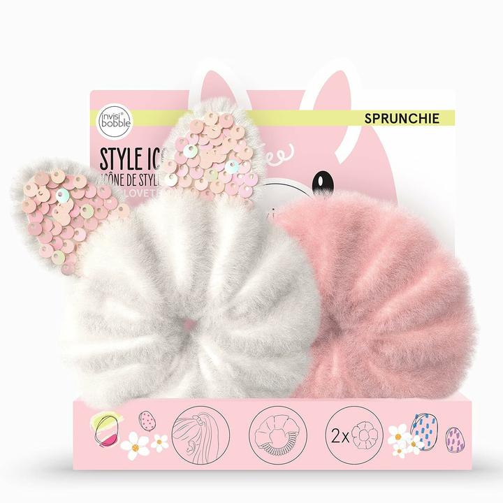 Produktbild Invisibobble Haarbinder Kids Sprunchie Duo Easter Cotton Candy (Haargummi)