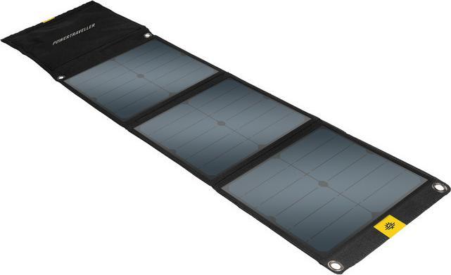 Powertraveller Chargeur solaire Falcon 40 with 2x USB-A and 1x DC output (40 W, 0.91 kg)