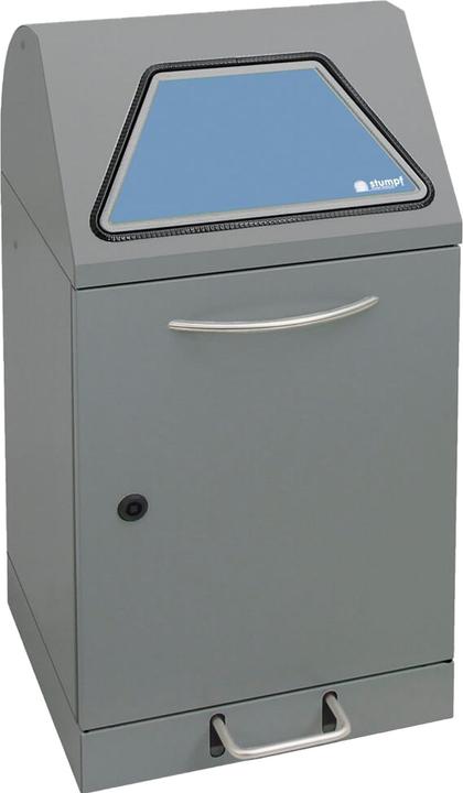 Immagine prodotto kaiserkraft Sistema di raccolta dei rifiuti riciclabili, sportello di accesso a pedale (45 l)