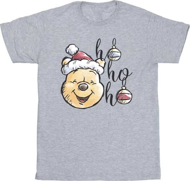 Disney Winnie The Pooh Ho Ho Ho Baubles TShirt (M)