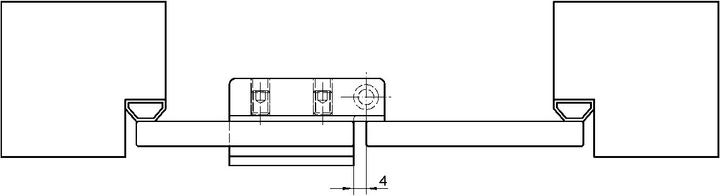 Image du produit Simonswerk Verrouillage du vantail fixe KCM 01
