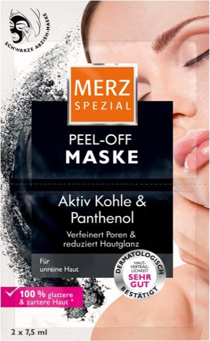 Image du produit Merz Spezial Merz Special, Peel-off, masque pour le visage, 2x 7,5 ml (7.50 ml)