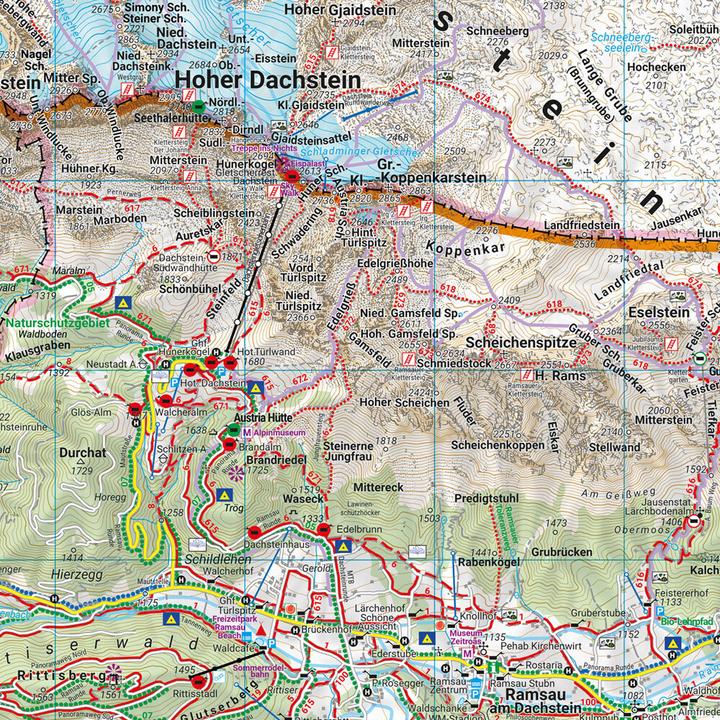 Immagine prodotto Freytag & Berndt mappa escursionistica, ciclistica e del tempo libero Dachstein, Ausseerland