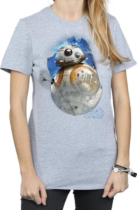 Image du produit Star Wars - T-shirt THE LAST JEDI BB-8 BRUSHED - Femme (M)
