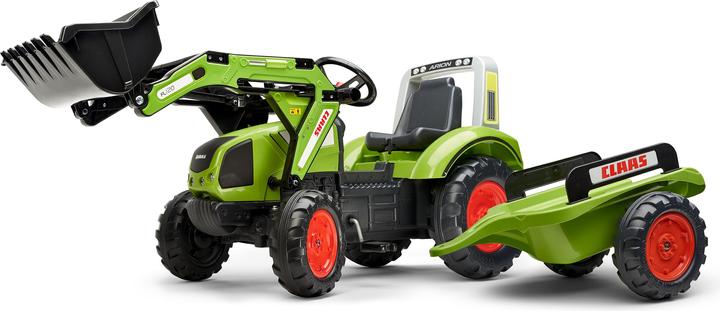 Falk Toys Tracteur + remorque Claas