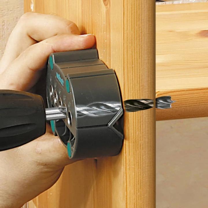 Produktbild wolfcraft Mobile Bohrhilfe accumobil