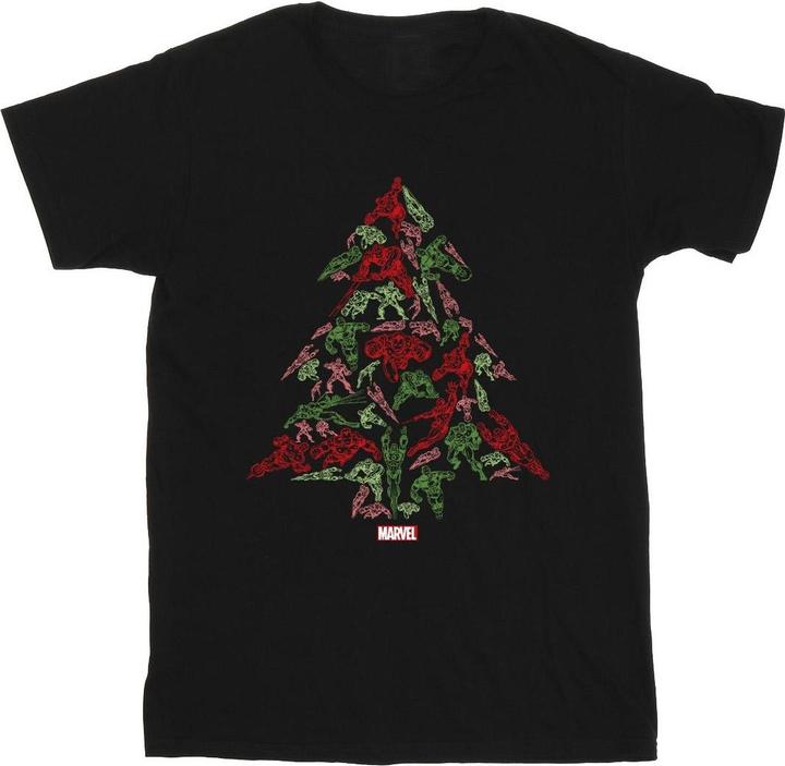 Produktbild Avengers Christmas Tree TShirt (M)