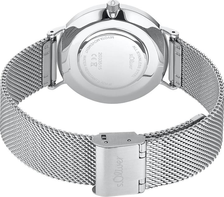 Immagine prodotto S.Oliver Damenuhr (Orologio da polso analogico, 36 mm)