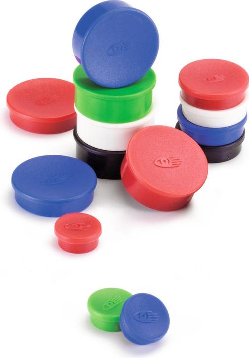 Produktbild Legamaster Haftmagnete S 35mm rot (10 x)